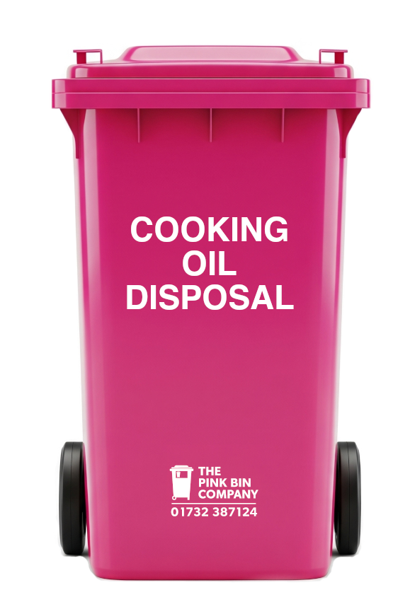 COOKING OIL DISPOSAL - Used oil from fryers (requires licensed collection and disposal pink bin